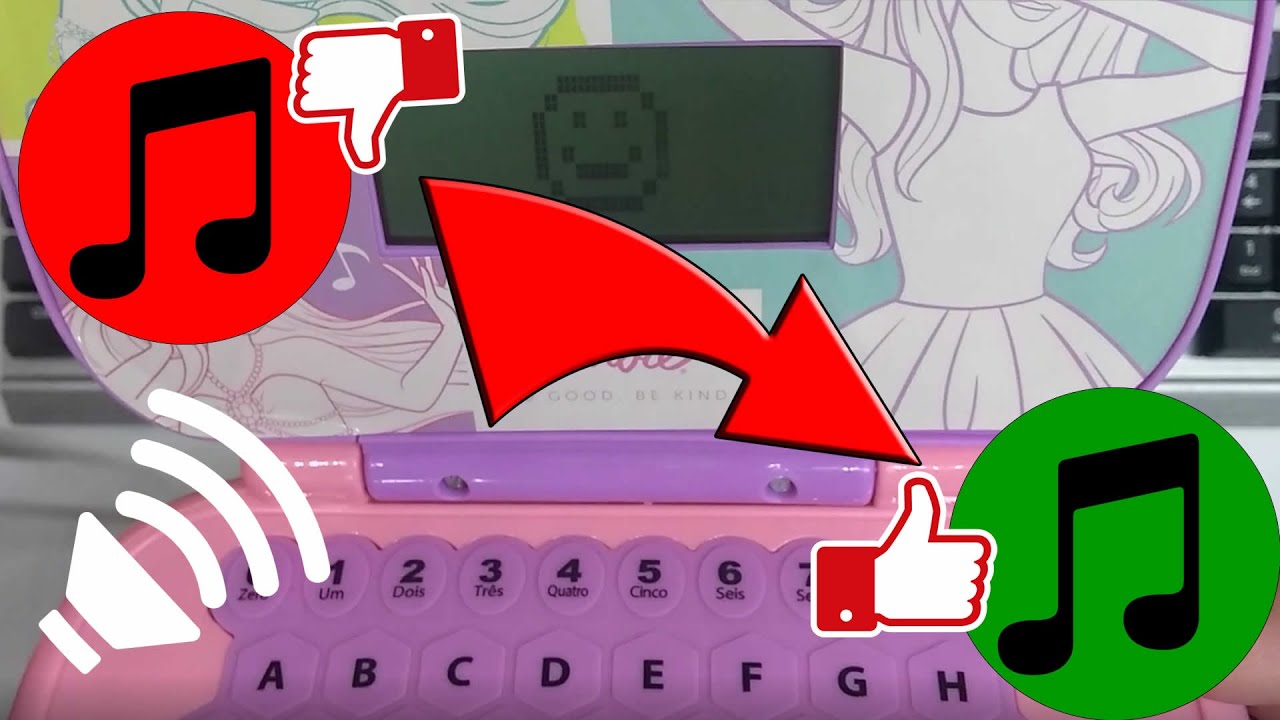 Reduzindo o som de brinquedos