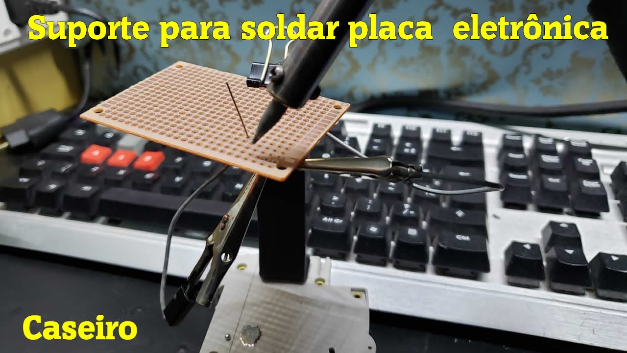 Fazendo um suporte de solda