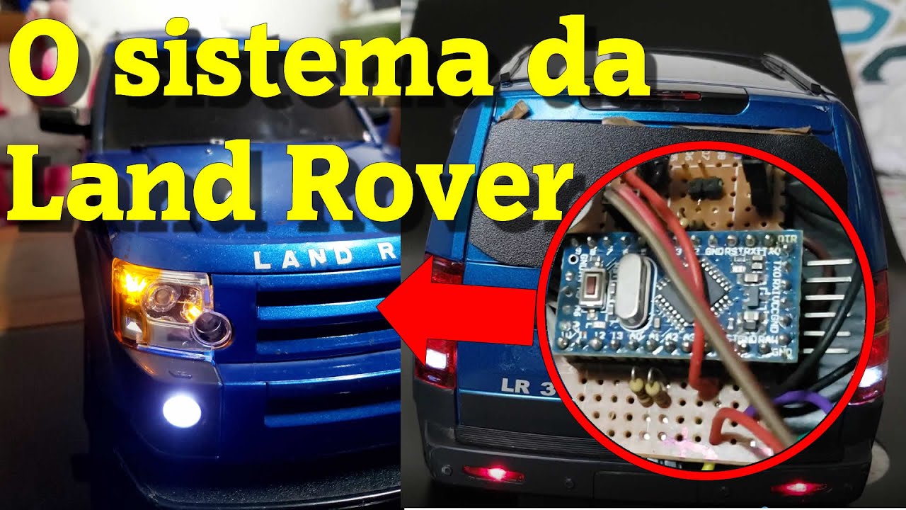 RC Land Rover parte interna parte 4-5