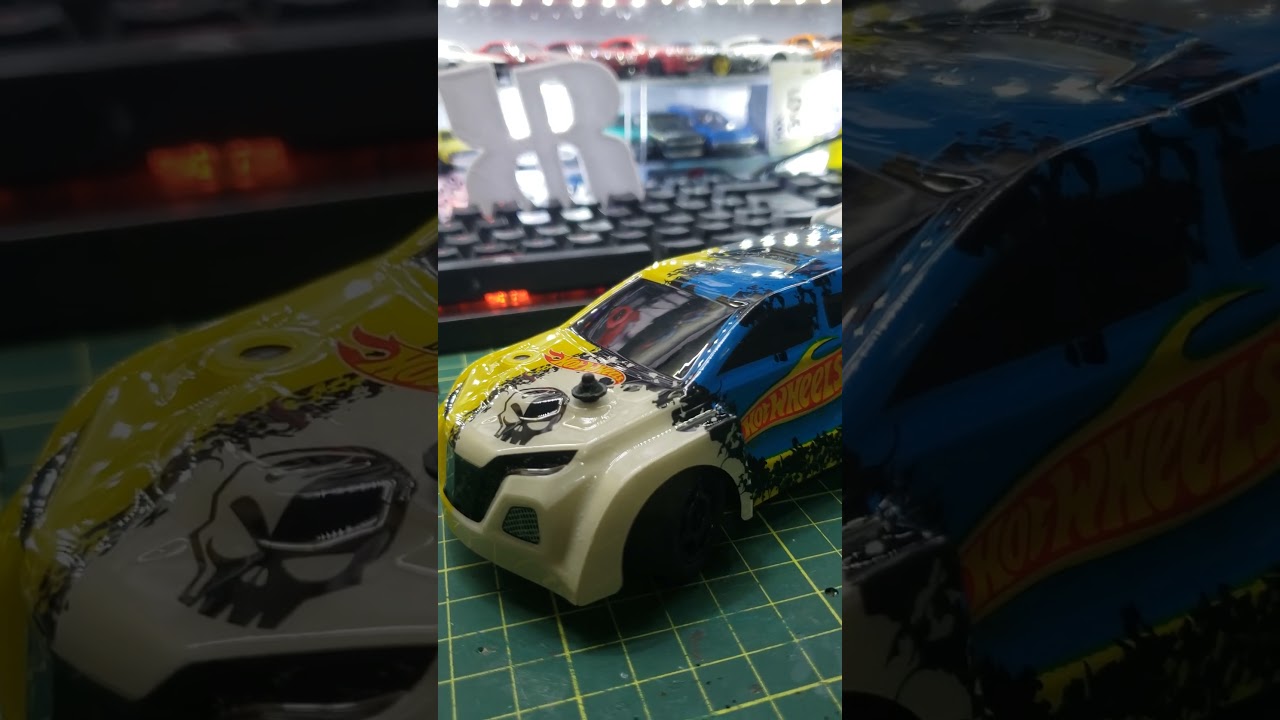 Hotwhlees RC car #automobile #toys #arduino #arduinoparamodelismo #rccar