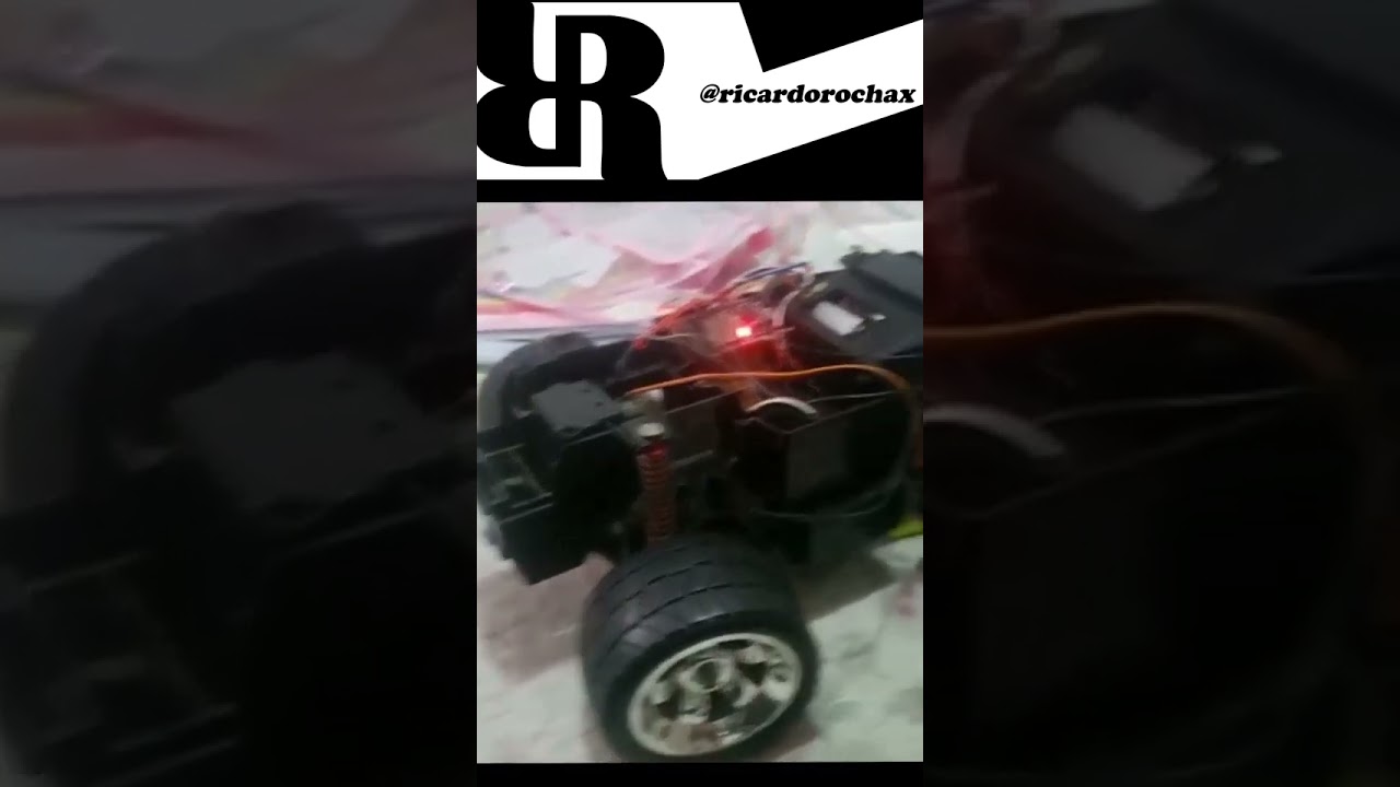 esp32 rc test #automobile #rc #rccar #toys #ricardorochax #esp32 #rcesp32 #arduino #rccrawler